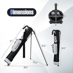 Golf Stand Bag Lightweight Golf Bag for The Driving Range