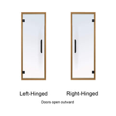 Prosaunas 24X73 Thermo-Aspen Prehung Clear Glass Sauna Door (SAK17254)