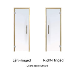 Prosaunas 36X81 Aspen Clear ADA Glass Sauna Door (SAK75843)
