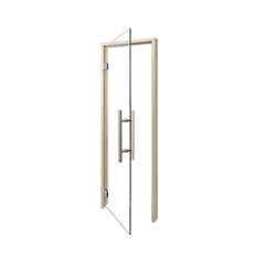 Prosaunas 24X81 Aspen Prehung Clear Glass Sauna Door (SAK81974)