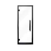Prosaunas 24X73 Black Alder Prehung Clear Glass Sauna Door (SAK67491)