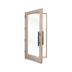 Prosaunas 37.5X81.5 Douglas Fir Hemlock Jamb Sauna Door With Dual-Pane Insulated Glass (SAK38145)