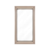 Prosaunas 17-5/8X31 Framed Hemlock Tempered Dual Pane Clear Glass Sauna Window (SAK44067)