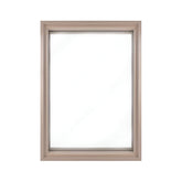 Prosaunas 25-5/8X37-5/8 Large Framed Dual Pane Clear Glass Sauna Window With Hemlock (SAK66329)