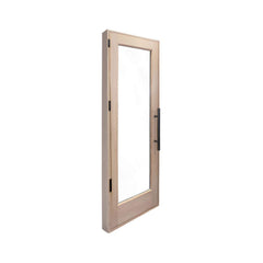 Prosaunas 25.5X81.5 Prehung Solid Wood Douglas Fir Sauna Door With Dual-Pane Insulated Glass (SAK25184)