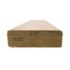 Prosaunas Thermo-Aspen 1X3 S4SEE SHP Sauna Bench Wood (SAK93486)