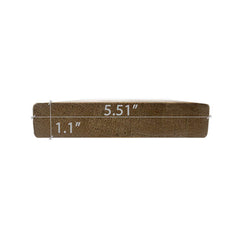 Prosaunas Thermo-Aspen 2X6 S4SEE SHP Sauna Bench Wood (SAK17042)