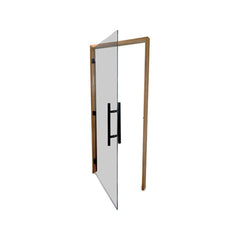 Prosaunas 36X81 Thermo-Aspen Tinted Prehung ADA Glass Sauna Door (SAK15283)