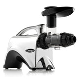 Omega NC900HDC Cold Press Juicer Machine Vegetable and Fruit Juice Extractor and Nutrition System Dual-Stage Slow Masticating Juicer 150 W Metallic