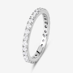 1.00 Carat Lab Grown Diamond 14K White Gold Ring