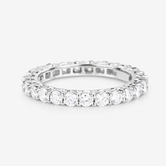 1.50 Carat Lab Grown Diamond 14K White Gold Ring