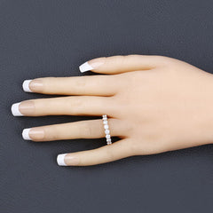 3.00 Carat Lab Grown Diamond 14K Yellow Gold Ring
