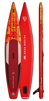 Aqua Marina RACE 12'6" Inflatable Paddle Board Racing SUP