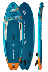 Aqua Marina RAPID 9'6" Inflatable Paddle Board River SUP