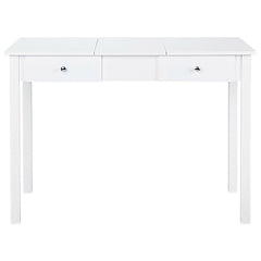 Modern Vanity Dressing Table with 1 Flip Top Mirror and 2 Drawers