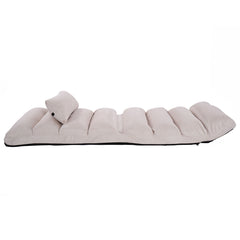 Folding Lazy Sofa Chair Stylish Sofa Couch Beds Lounge Chair W/Pillow