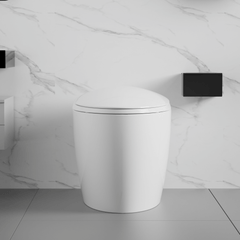 Nuvia Smart One-Piece Toilet With Bidet, Foot Sensor, LED Display And Dryer (SAK80112)