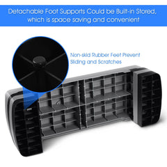 35 Inch Aerobic Cardio Adjustable Exercise Stepper with Risers