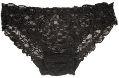 Black Lace Bikini with Ruffles