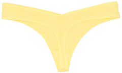 Cotton Rib Thong