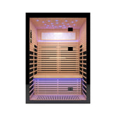 Thermora Luxury 2-Person Canadian Hemlock Wood Far Infrared Home Sauna (SAK56874)