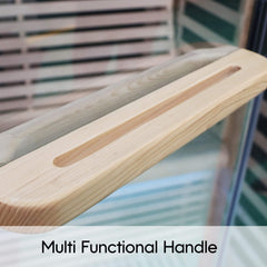 Thermora Luxury 2-Person Canadian Hemlock Wood Far Infrared Home Sauna (SAK56874)