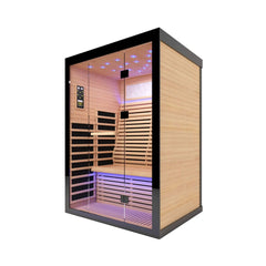 Thermora Luxury 2-Person Canadian Hemlock Wood Far Infrared Home Sauna (SAK56874)