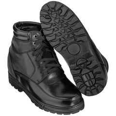 CALDEN Military-Style Leather Boots - 5.2 Inches - K881801
