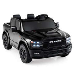 2 Seater 24V Ride on Toy for Big Kids Licensed Ram Truck with Remote and Music