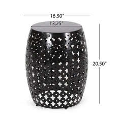Modern Design Metal End Table Large