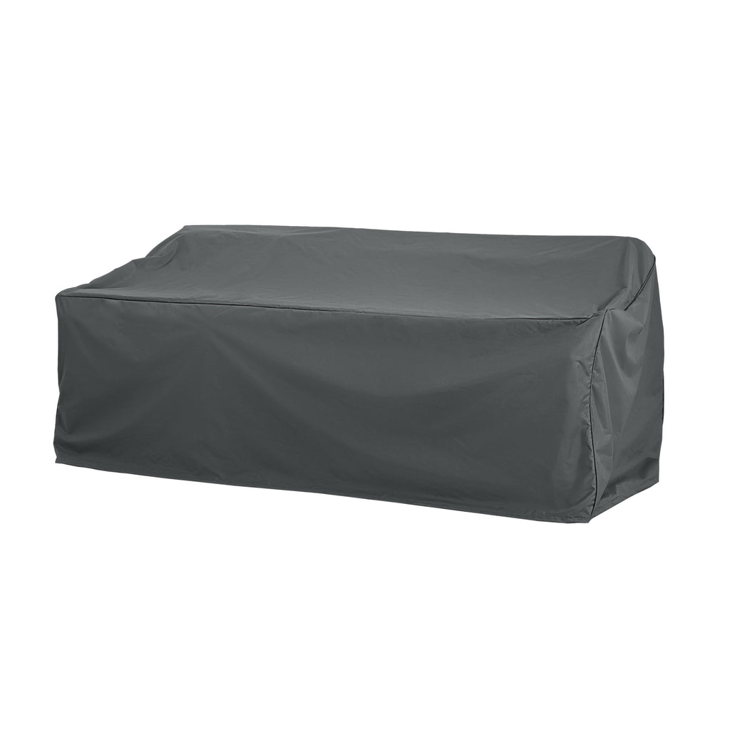 Shield Patio Outdoor 3 Seater Sofa Cover Dark Gray Fabric