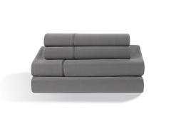BedGear Dri-Tec Sheet Set, Grey, Full