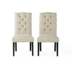 Harding Tufted Dining Chair (Set of 2) - Natural