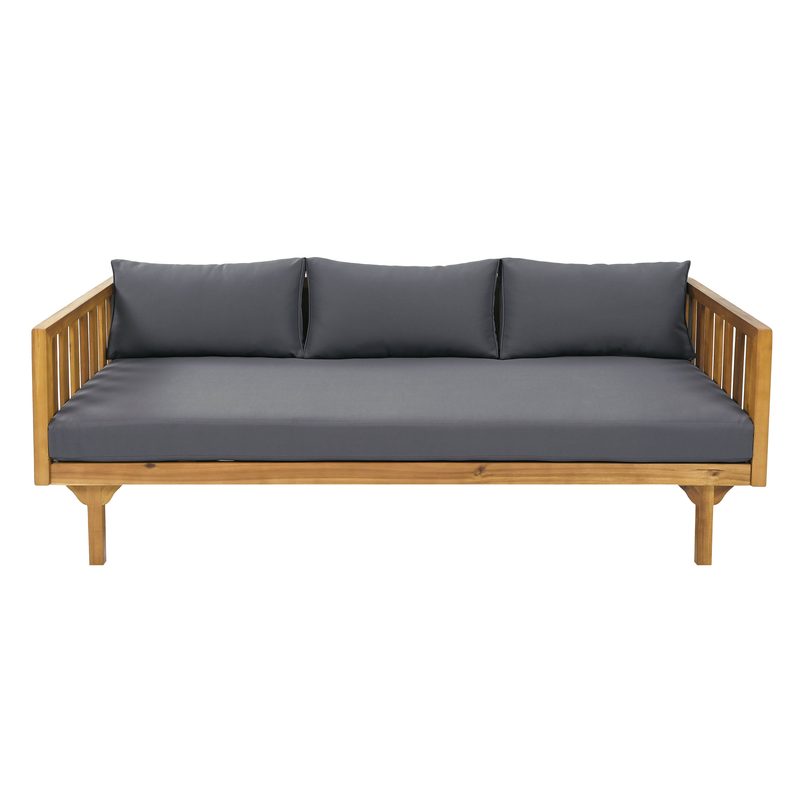 Claremont 3 Seater Daybed + Acacia Wood Patio Table