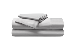 BedGear Dri-Tec Sheet Set, Light Grey, Full
