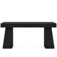Executive Desk, Workstation With Double Trapezoid Base