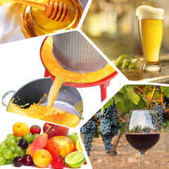 10-Gal Stainless Steel Hydraulic Fruit Wine Apple Press (SAK85622)