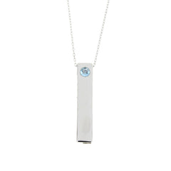 Blue Topaz Fashion Pendants Sterling Silver