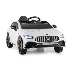 12V Kids Ride on Car Mercedes-Benz AMG CLA 45 with Remote-White