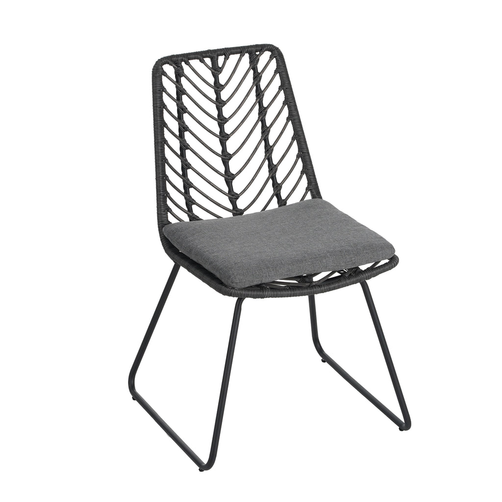 7 Pc Outdoor Wicker Dining Set for Patio