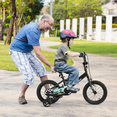 14 Inch Kids Bike Adjustable for 3-5 Years Old with Low-Step Frame