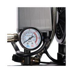 [16X24-Inch] Pneumatic Sliding Dual-Platen Hot Press Machine With Infrared Positioning And Air Compressor (SAK46729)