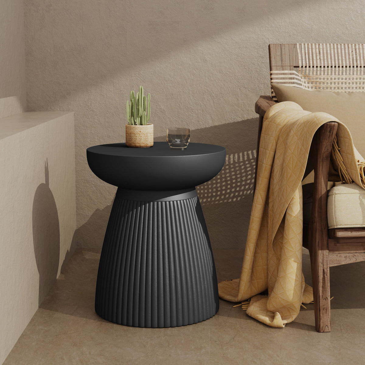 Outdoor 20''H MGO Side Table