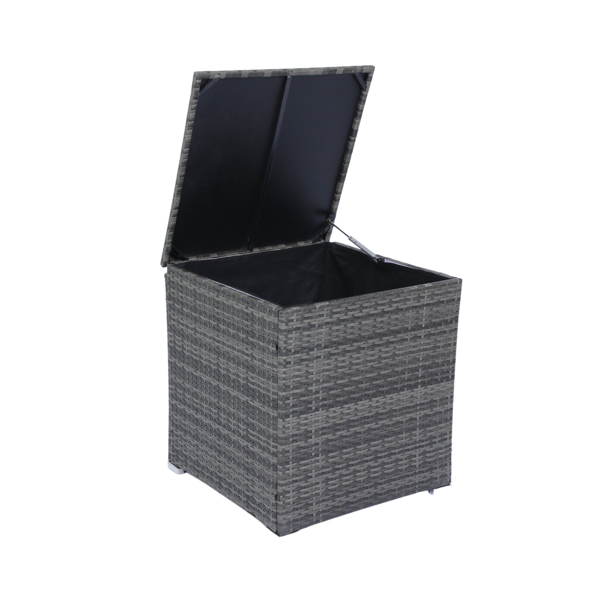8 Piece Patio Sectional Wicker Rattan Outdoor Sofa Set with Storage Box