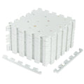 Interlocking Foam Floor Tiles 18-Piece Set - Light Gray