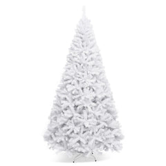 6' / 7.5' / 9' Hinged Artificial Christmas Tree with Metal Stand-9 ft