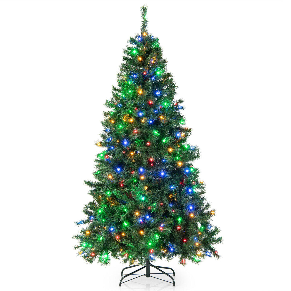 7 Feet Christmas Tree Pre-Lit 3-Minute Quick Shape
