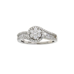 .50ct Diamond Eng Only 10KT White Gold
