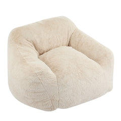 Auch Indoor Armchair Style Bean Bag - Beige