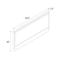 Minimalist Upholstered Headboard